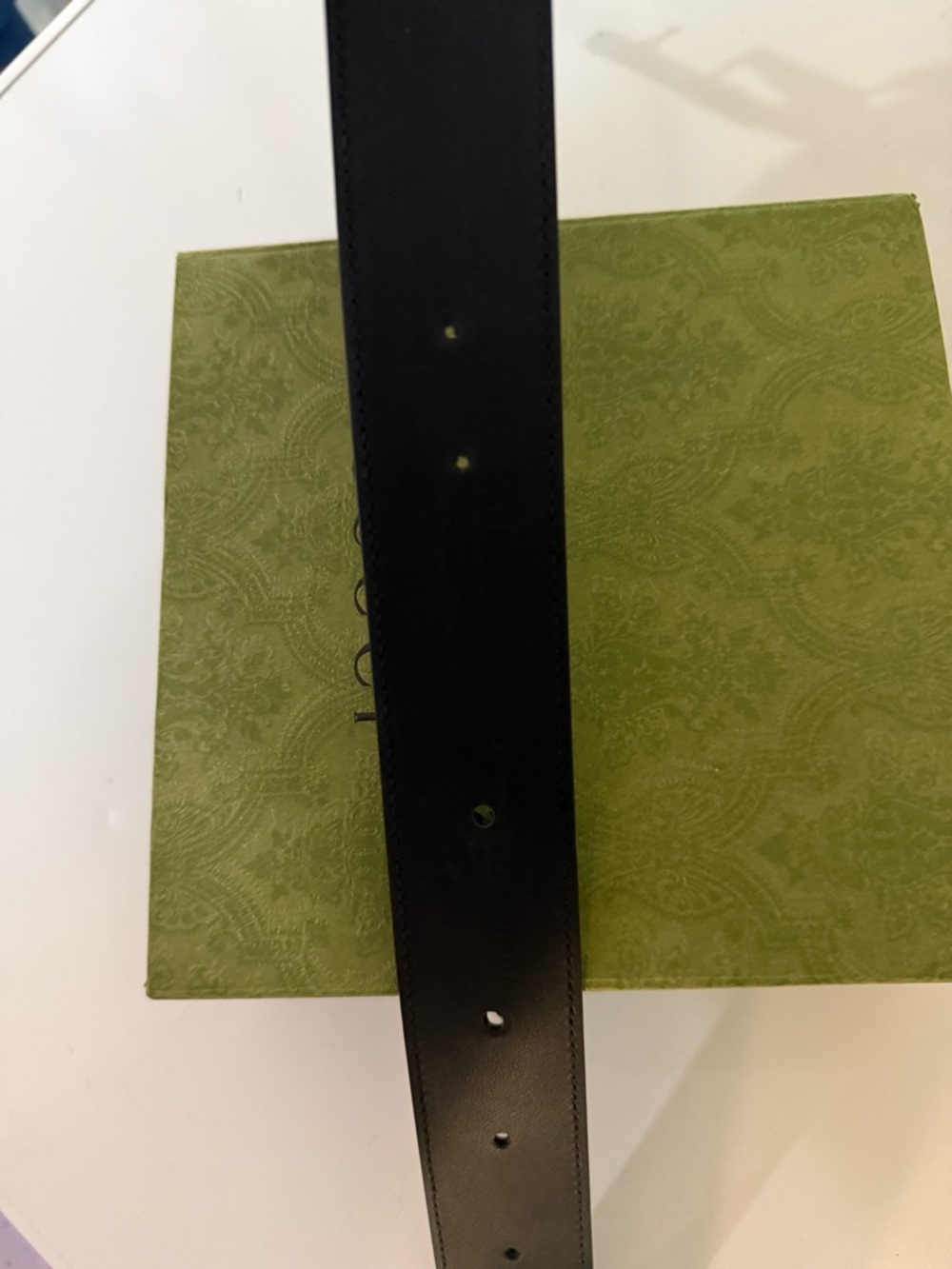 Gucci Belt: GG Marmont wide belt 
Size:120 - Picture 5 of 6